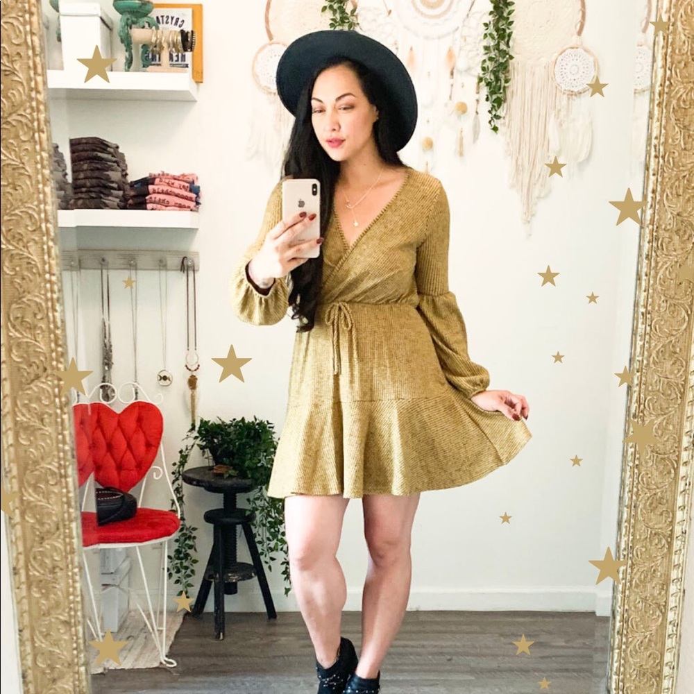 Mustard Dress - Picture 2 of 6